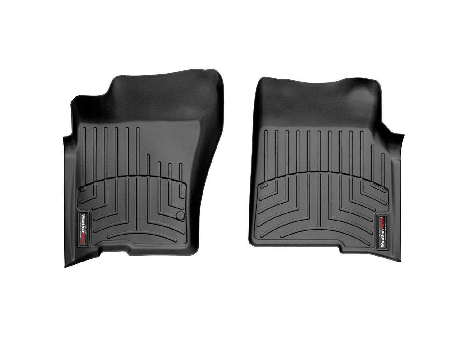 Weathertech - FloorLiner™ DigitalFit® Black Front & Rear Set 00-05 Mercedes Benz ML - 44089-1-2