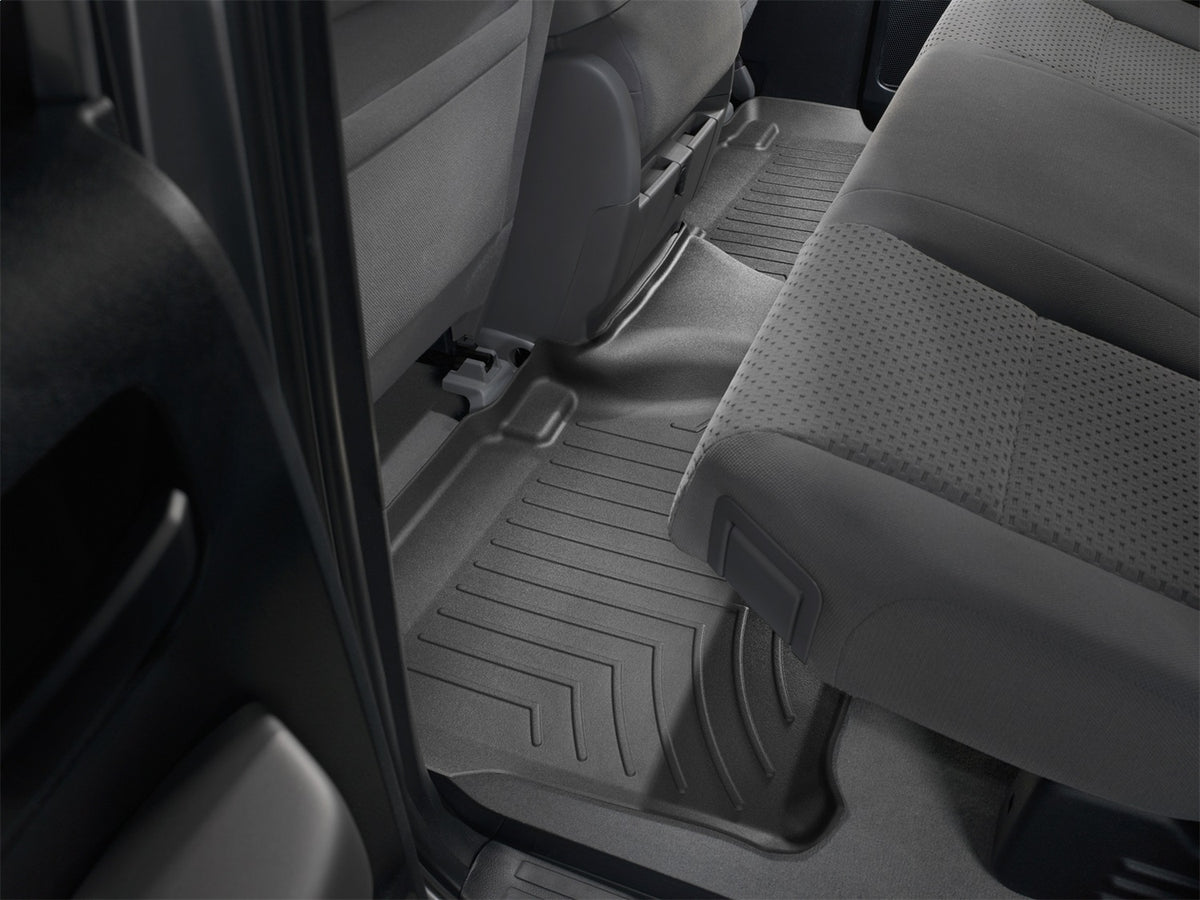 Weathertech - FloorLiner™ DigitalFit® Black Front & Rear Set 12-13 Toyota Tundra - 444081V-440932