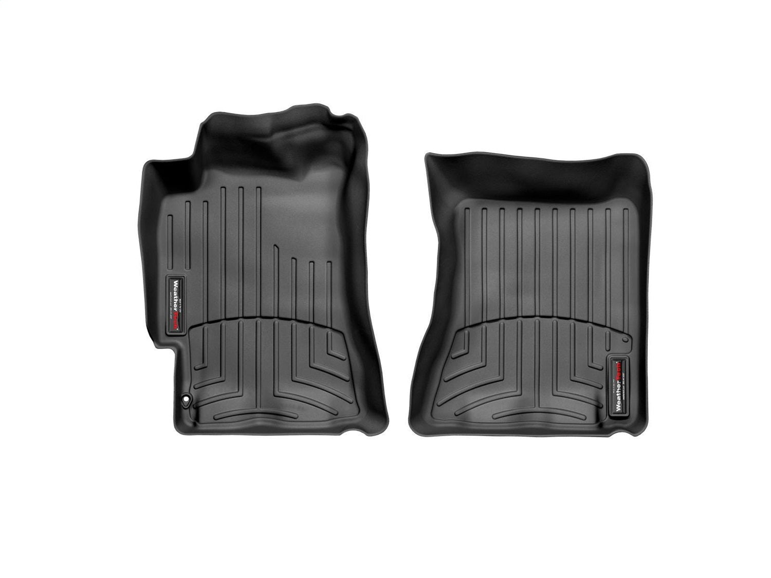 Weathertech - FloorLiner™ DigitalFit® Black Front & Rear Set 02-07 Subaru Impreza - 44097-1-2