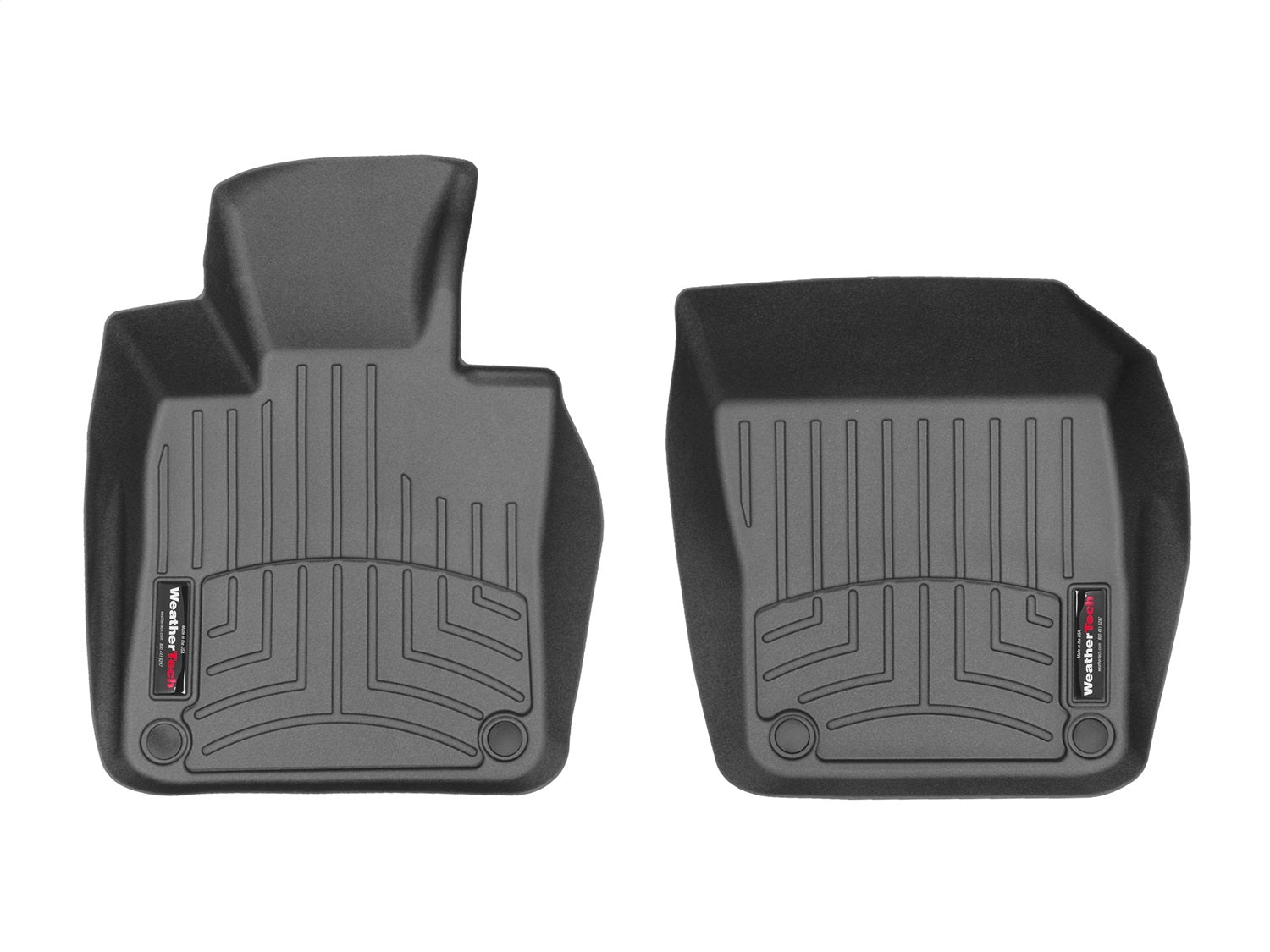 Weathertech - FloorLiner™ DigitalFit® Black Front & Rear Set 17 Volvo S90 / 17-24 Volvo V90 - 441018-1-2