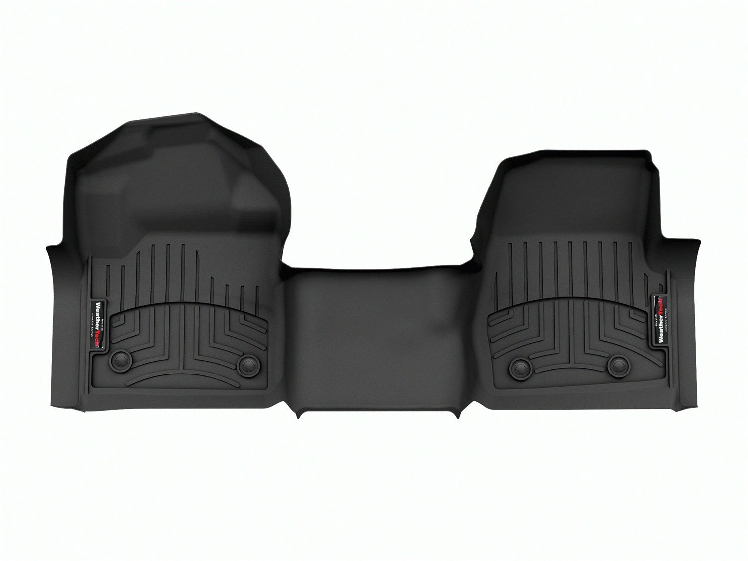 Weathertech - FloorLiner™ DigitalFit® - Black Front 23-25 Ford F-250 / 23-25 Ford F-350 - 4410351