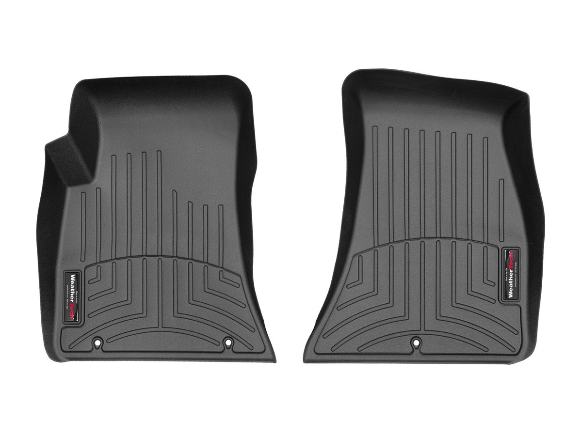 Weathertech - FloorLiner™ DigitalFit® Black Front & Rear Set 15-23 Dodge Challenger - 4410491-443862