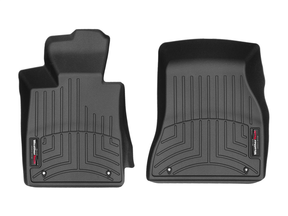 Weathertech - FloorLiner™ DigitalFit® Black Front & Rear Set 17-23 BMW 5-Series / 18-23 BMW M5 - 441089-1-2