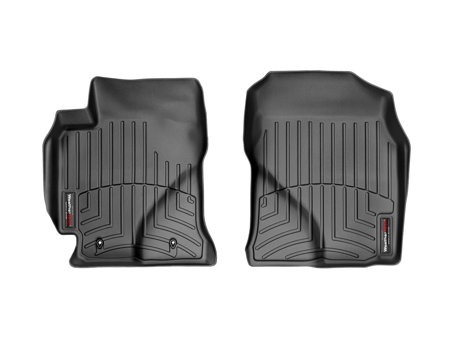 Weathertech - FloorLiner™ DigitalFit® Black Front & Rear Set 03-08 Toyota Corolla - 44109-1-2