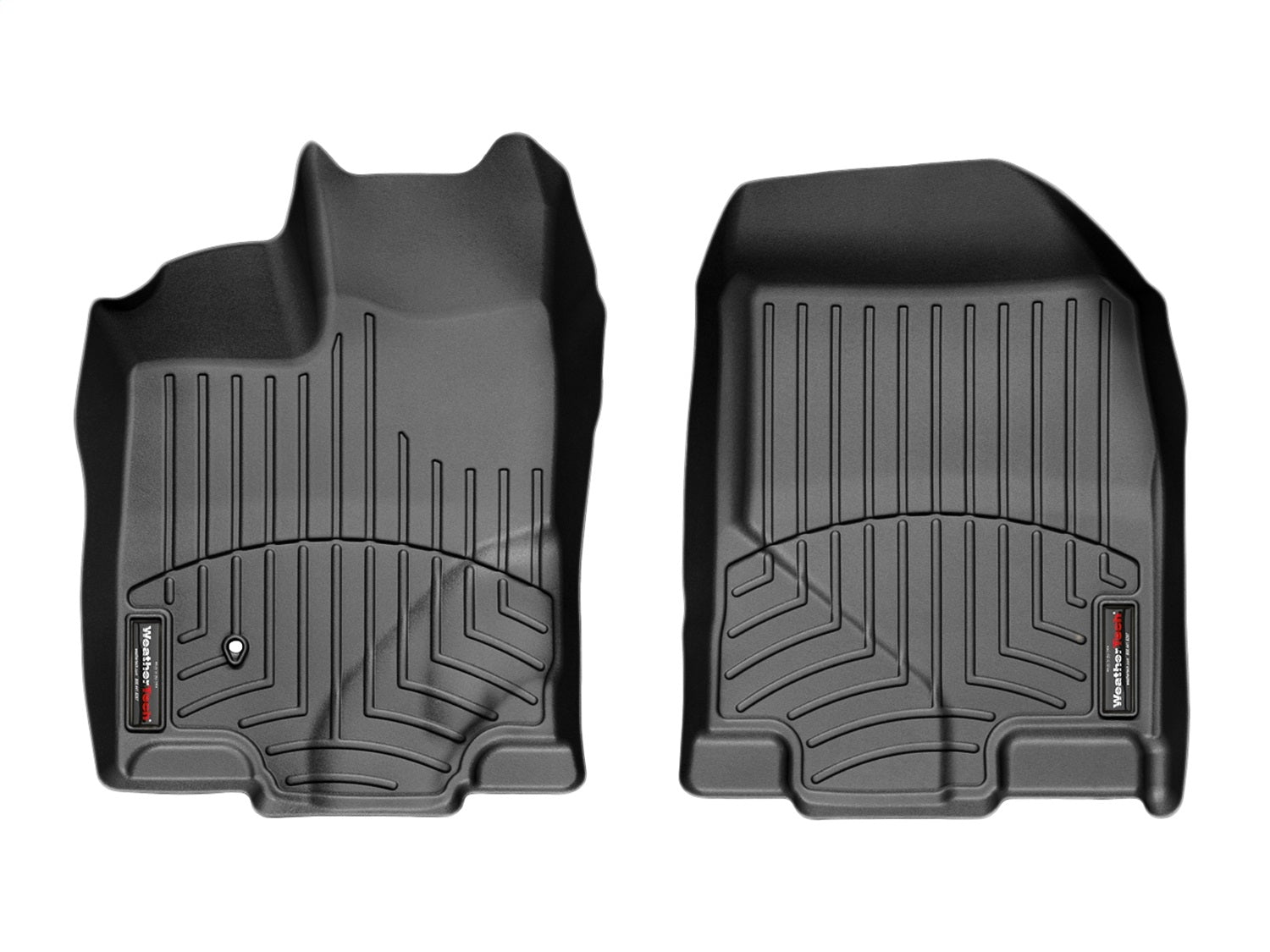 Weathertech - FloorLiner™ DigitalFit® Black Front & Rear Set 07-10 Ford Edge - 441101-4410002