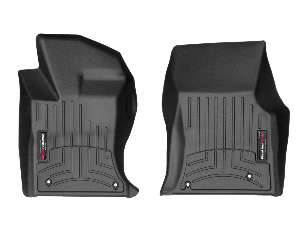 Weathertech - FloorLiner™ DigitalFit® Black Front & Rear Set 16-24 Jaguar XF - 4411031-4410032