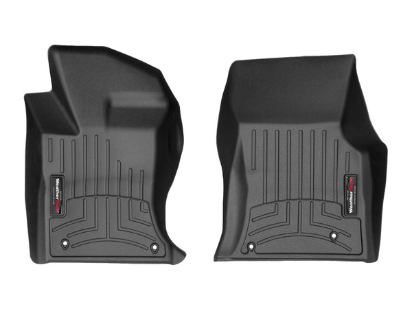 Weathertech - FloorLiner™ DigitalFit® Black Front & Rear Set 17-20 Jaguar XE - 4411031-448642