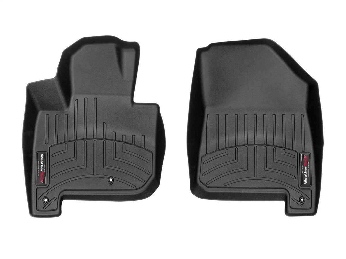 Weathertech - FloorLiner™ DigitalFit® Black Front & Rear Set 15-18 Kia Soul - 441116-1-2