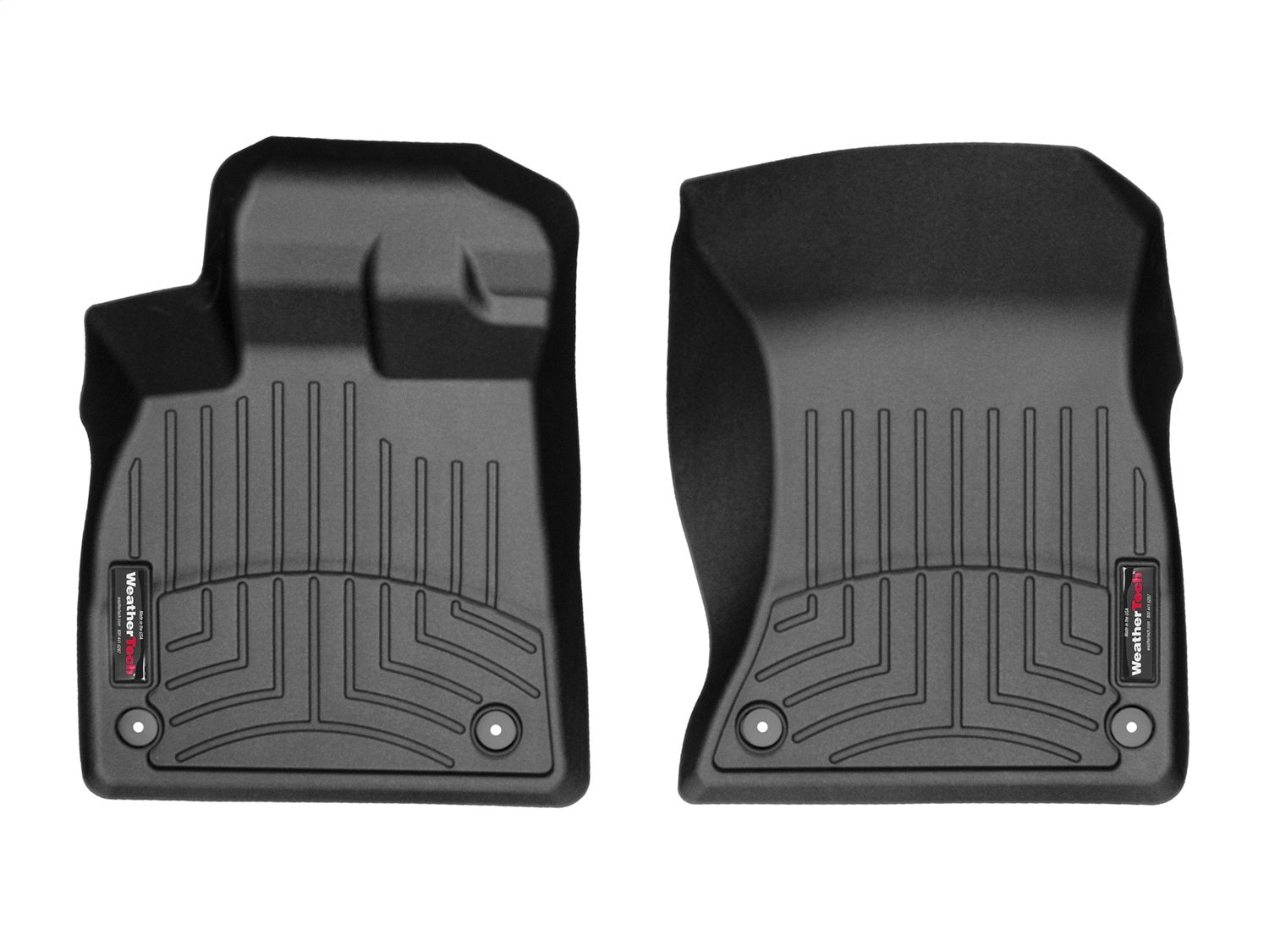 Weathertech - FloorLiner™ DigitalFit® Black Front & Rear Set 18-25 Audi Q5 / 18-25 Audi SQ5 - 441146-1-2