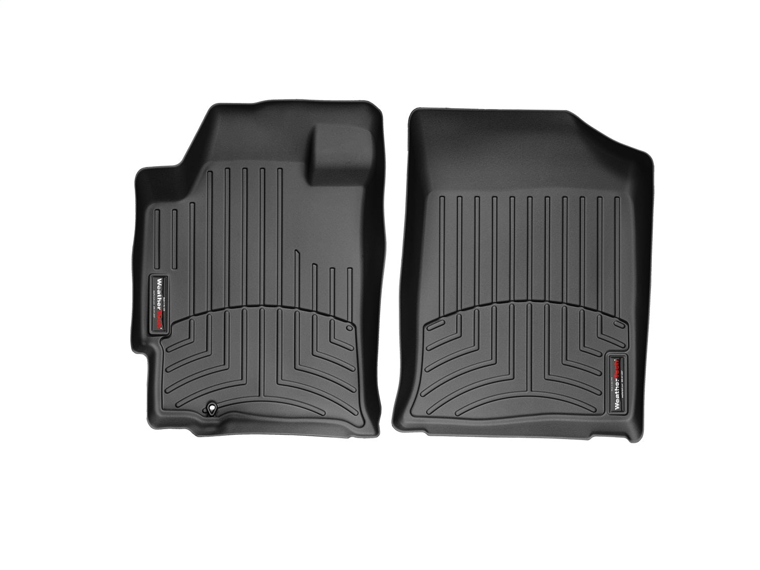 Weathertech - FloorLiner™ DigitalFit® Black Front & Rear Set 07-12 Nissan Altima - 44118-1-2