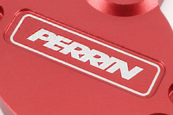 Perrin BRZ/FR-S/86 Cam Solenoid Cover - Red - PSP-ENG-173RD by Perrin Performance - front view