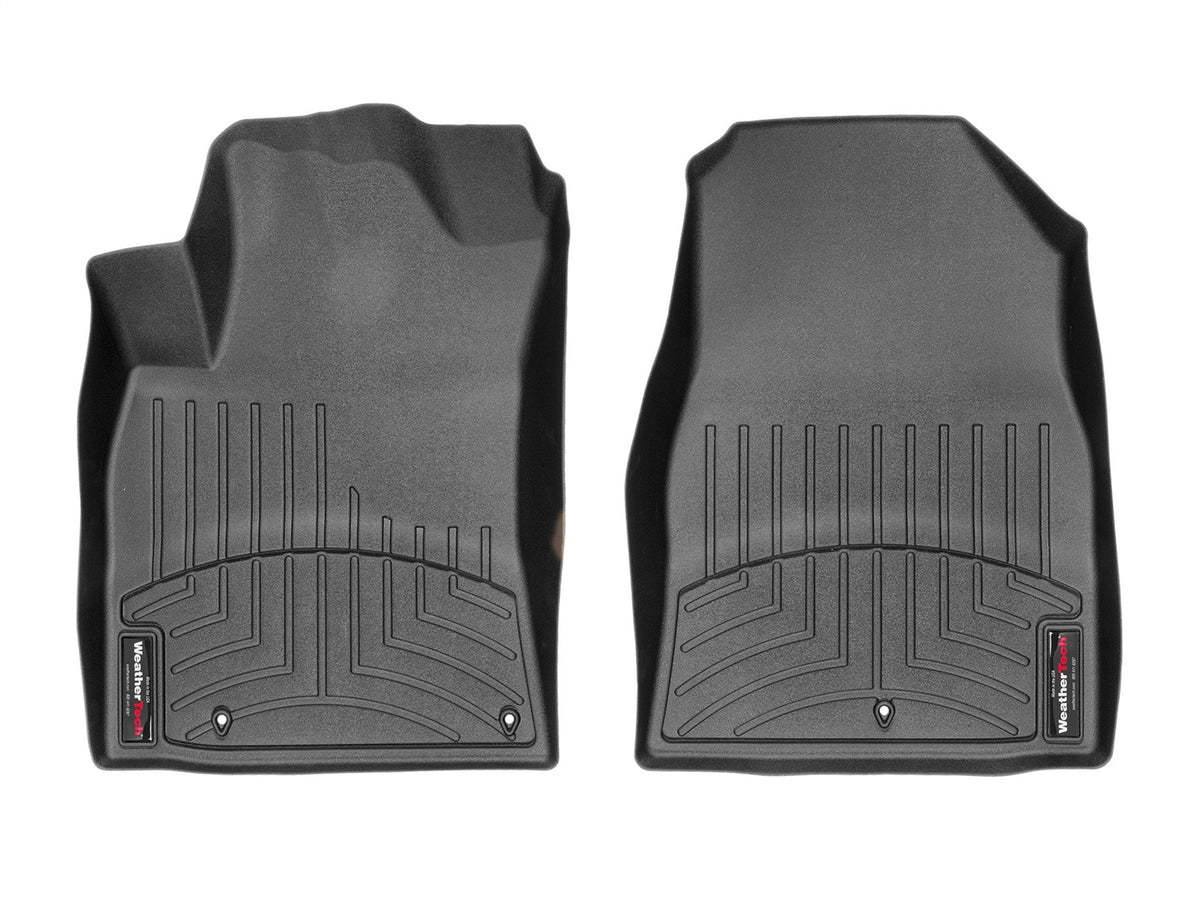 Weathertech - FloorLiner™ DigitalFit® Black Front & Rear Set - 441201-1-2