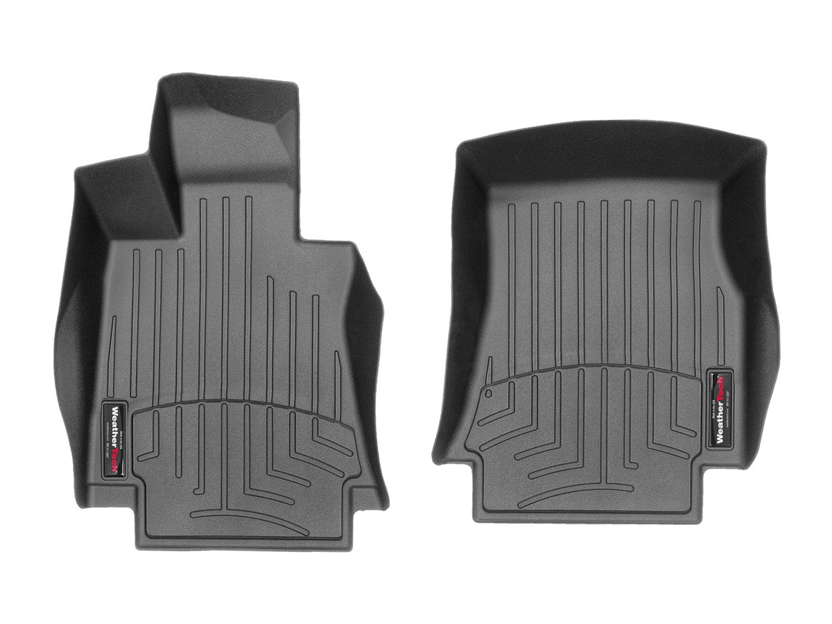 Weathertech - FloorLiner™ DigitalFit® Black Front & Rear Set 17-24 Alfa Romeo Giulia - 4412071-4410462