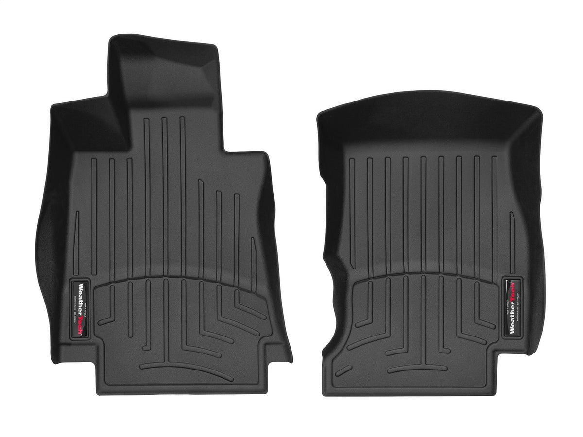 Weathertech - FloorLiner™ DigitalFit® Black Front & Rear Set 17-24 Alfa Romeo Giulia - 4412091-4410462