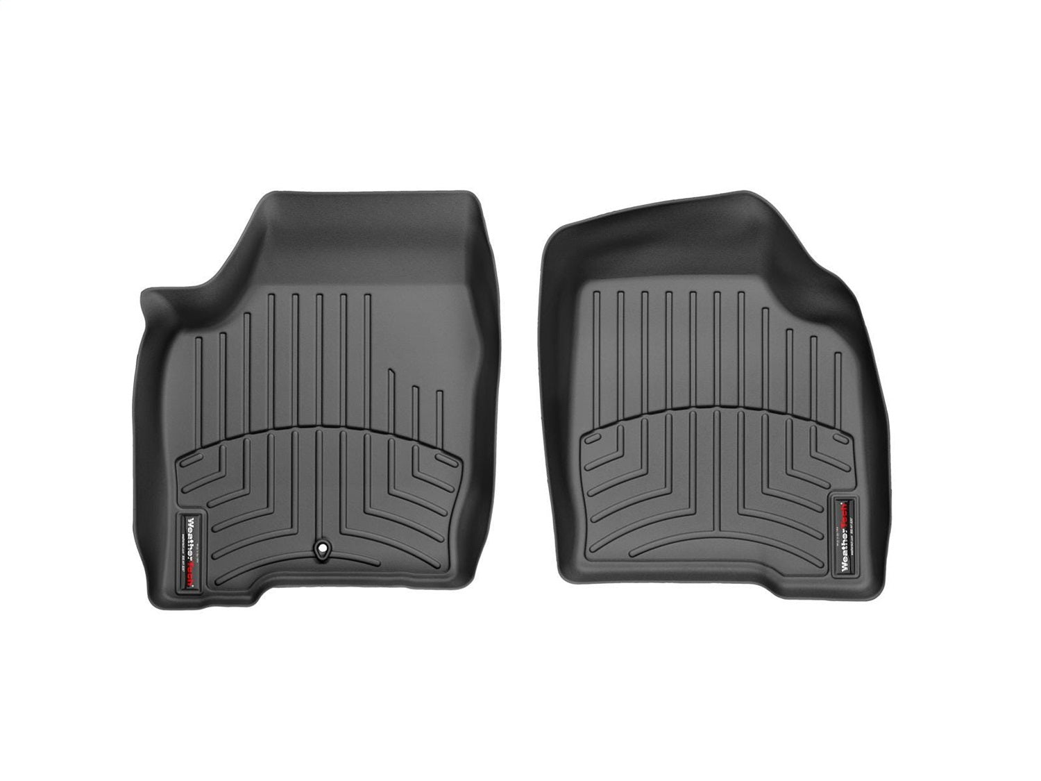 Weathertech - FloorLiner™ DigitalFit® Black Front & Rear Set 06-16 Chevrolet Impala / 07-08 Pontiac Grand-Prix - 44124-1
