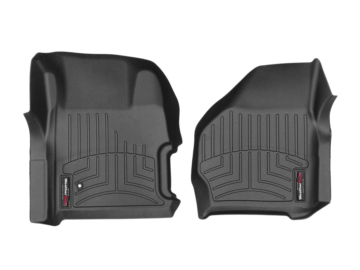 Weathertech - FloorLiner™ DigitalFit® Black Front & Rear Set 99-07 Ford F-250 / 99-07 Ford F-350 - 441251-440023