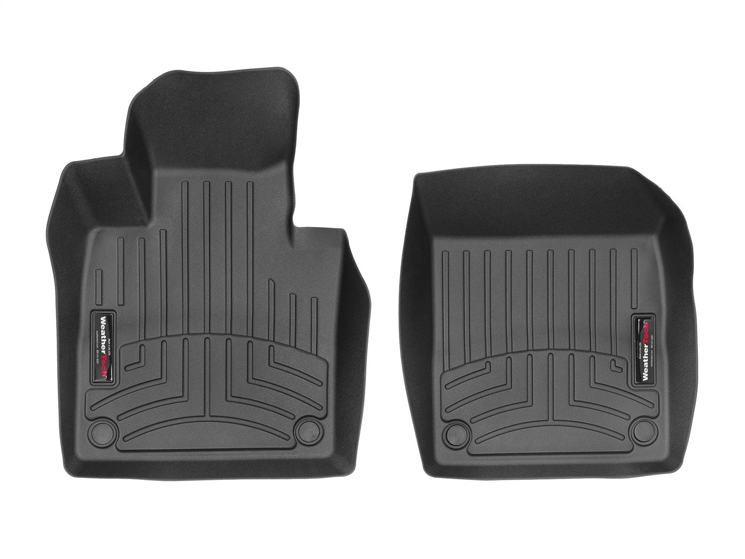 Weathertech - FloorLiner™ DigitalFit® Black Front & Rear Set 18-26 Volvo XC60 / 18 Volvo XC90 - 441253-1-2