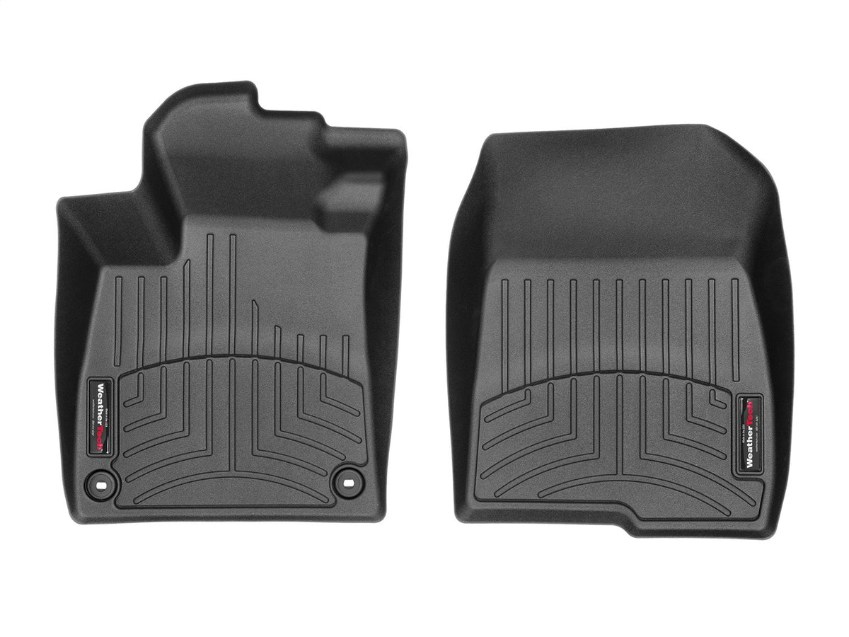 Weathertech - FloorLiner™ DigitalFit® Black Front & Rear Set 18-22 Honda Accord - 441264-1-2