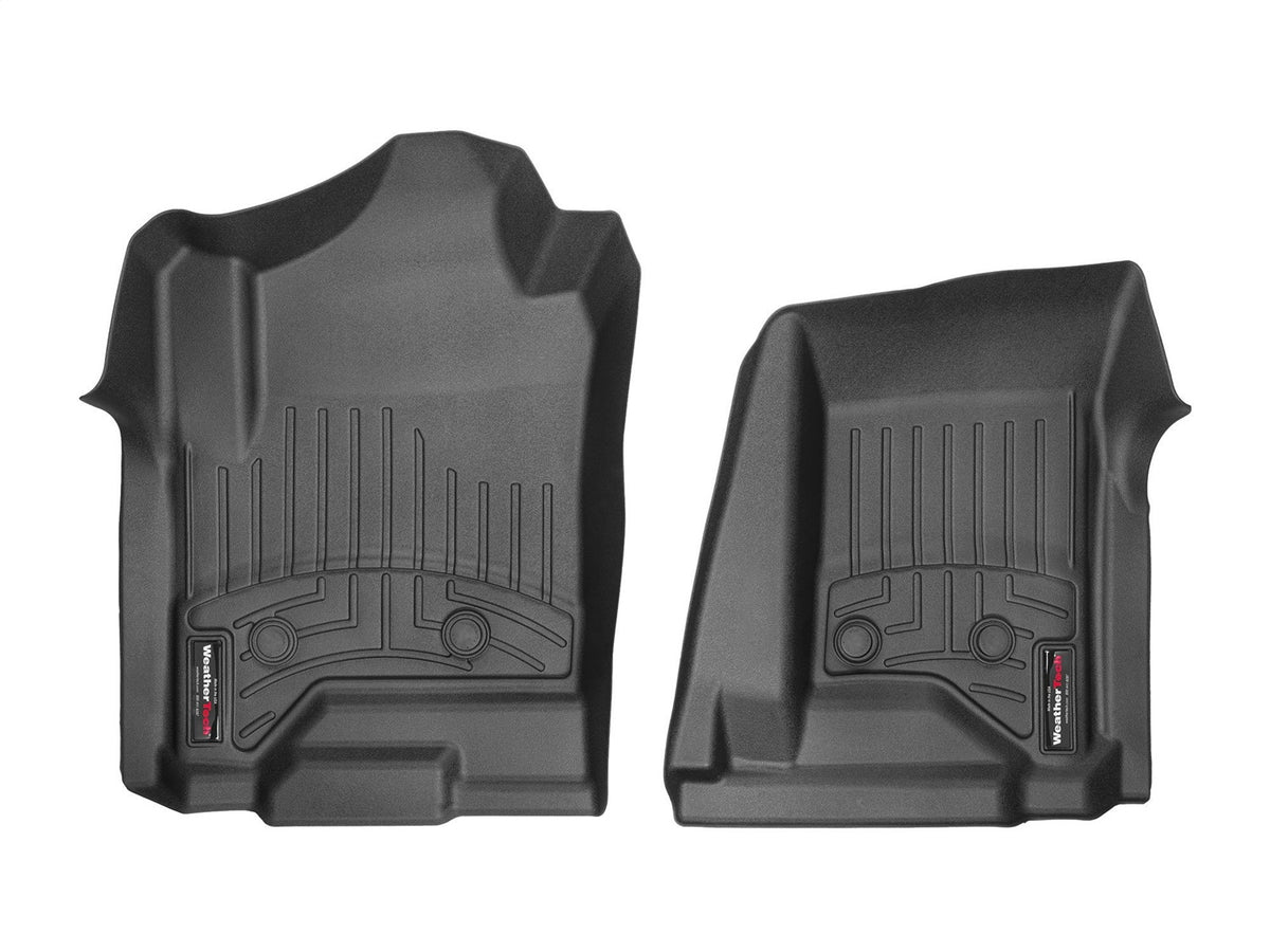 Weathertech - FloorLiner™ DigitalFit® - Black Front 15-20 Silverado 3500 / 15-19 Sierra 3500 - 4412661V-445422V