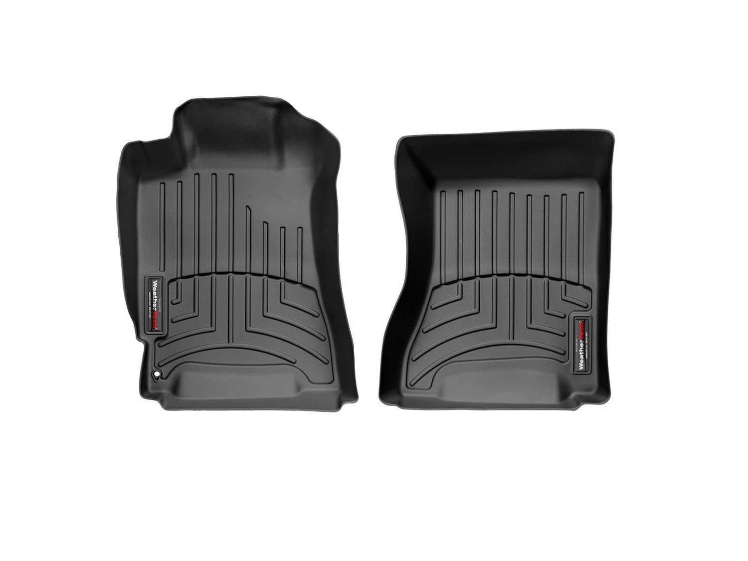 Weathertech - FloorLiner™ DigitalFit® Black Front & Rear Set 03-08 Subaru Forester / 18-24 Volvo S90 - 441281-1-2