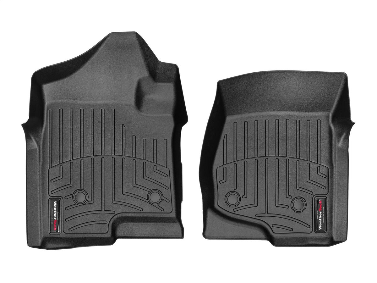 Weathertech - FloorLiner™ DigitalFit® - Black Front - 4413061-440669