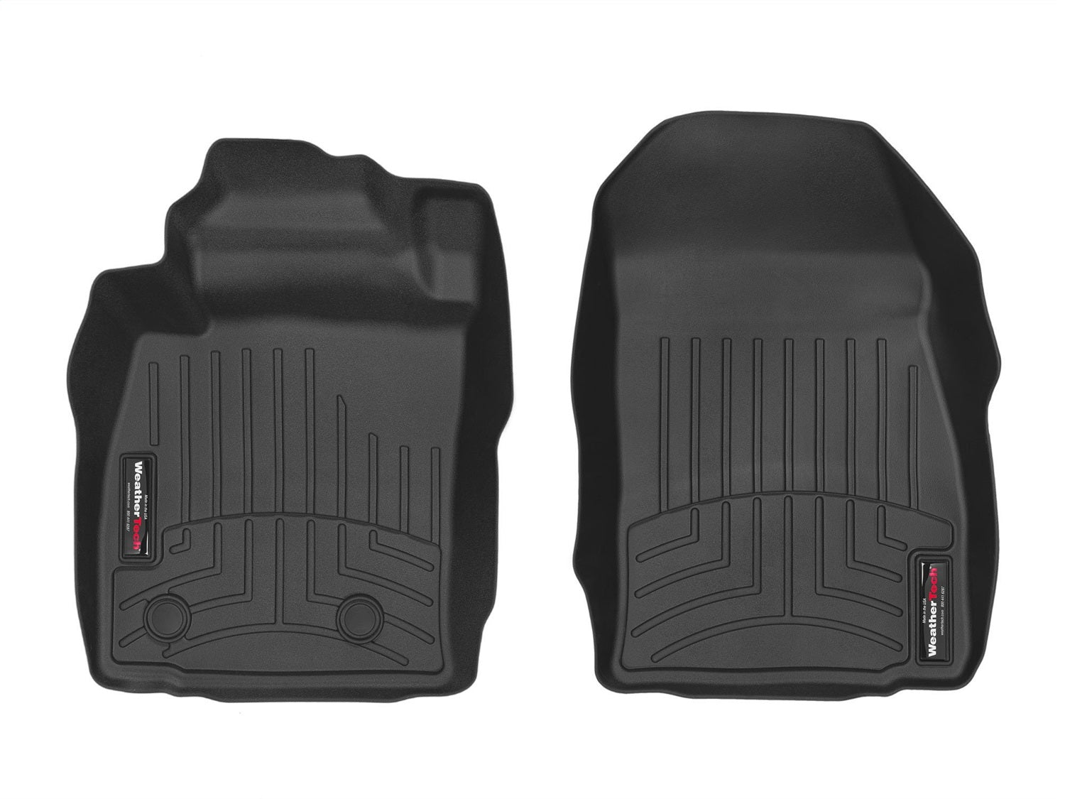 Weathertech - FloorLiner™ DigitalFit® Black Front & Rear Set 18-22 Ford EcoSport - 441324-1-2