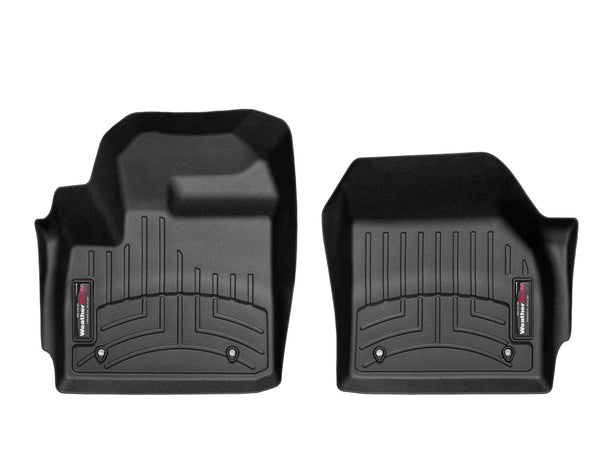 Weathertech - FloorLiner™ DigitalFit® Black Front & Rear Set 18-20 Jaguar E-Pace - 441358-1-2