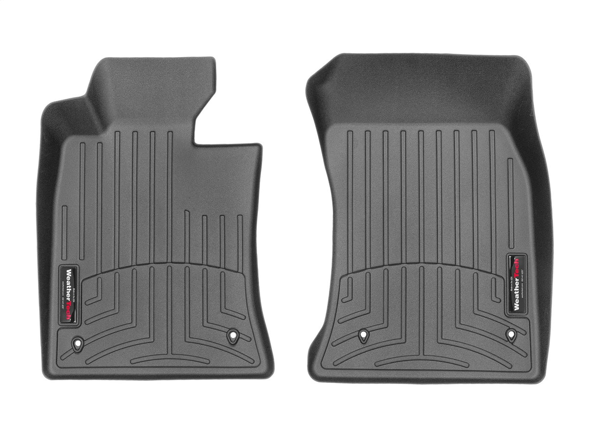 Weathertech - FloorLiner™ DigitalFit® Black Front & Rear Set 07-15 Mini Cooper - 44136-1-2