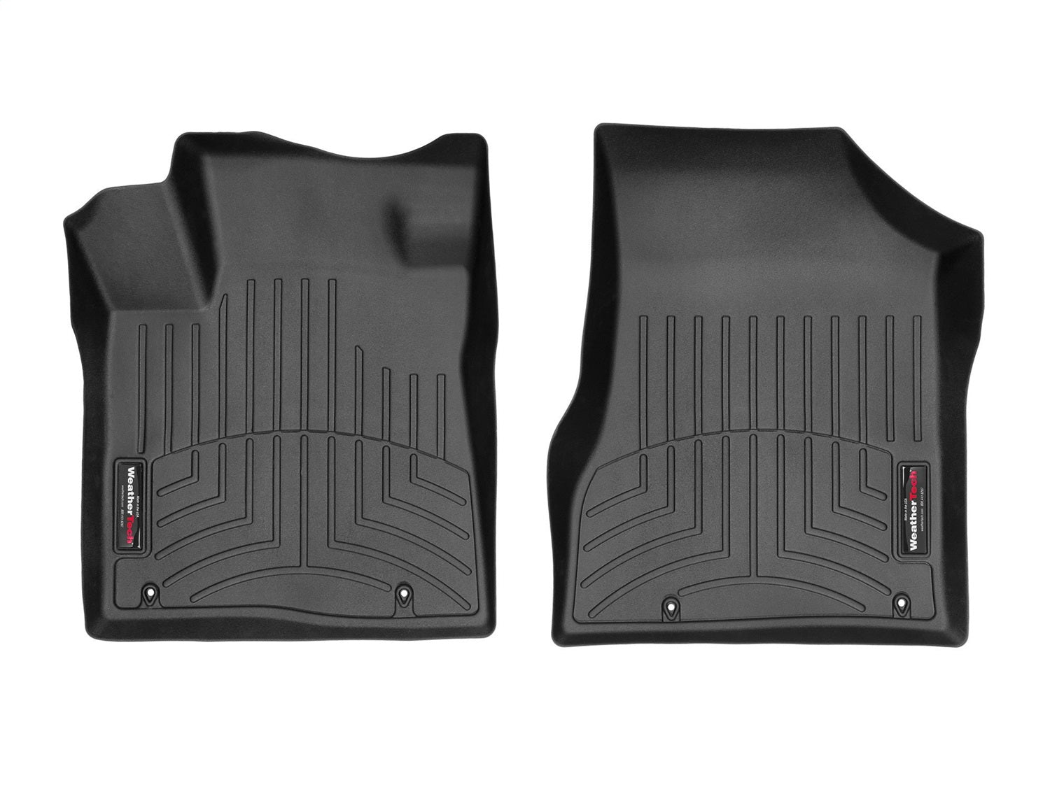 Weathertech - FloorLiner™ DigitalFit® Black Front & Rear Set 19-24 Nissan Murano - 4413881-4415242