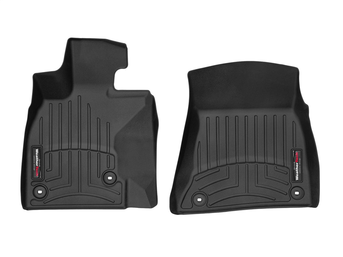 Weathertech - FloorLiner™ DigitalFit® Black Front & Rear Set 18-24 Lexus LS - 441395-1-2