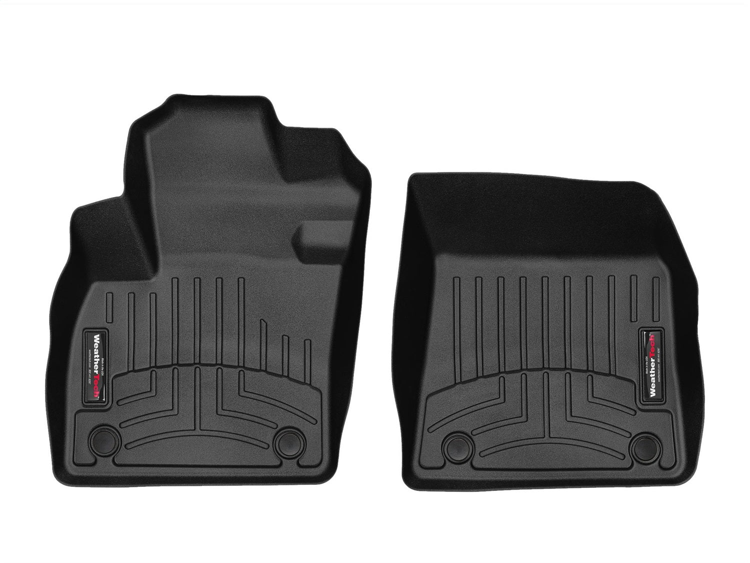 Weathertech - FloorLiner™ DigitalFit® Black Front & Rear Set 19-22 Volvo XC40 - 441419-1-2