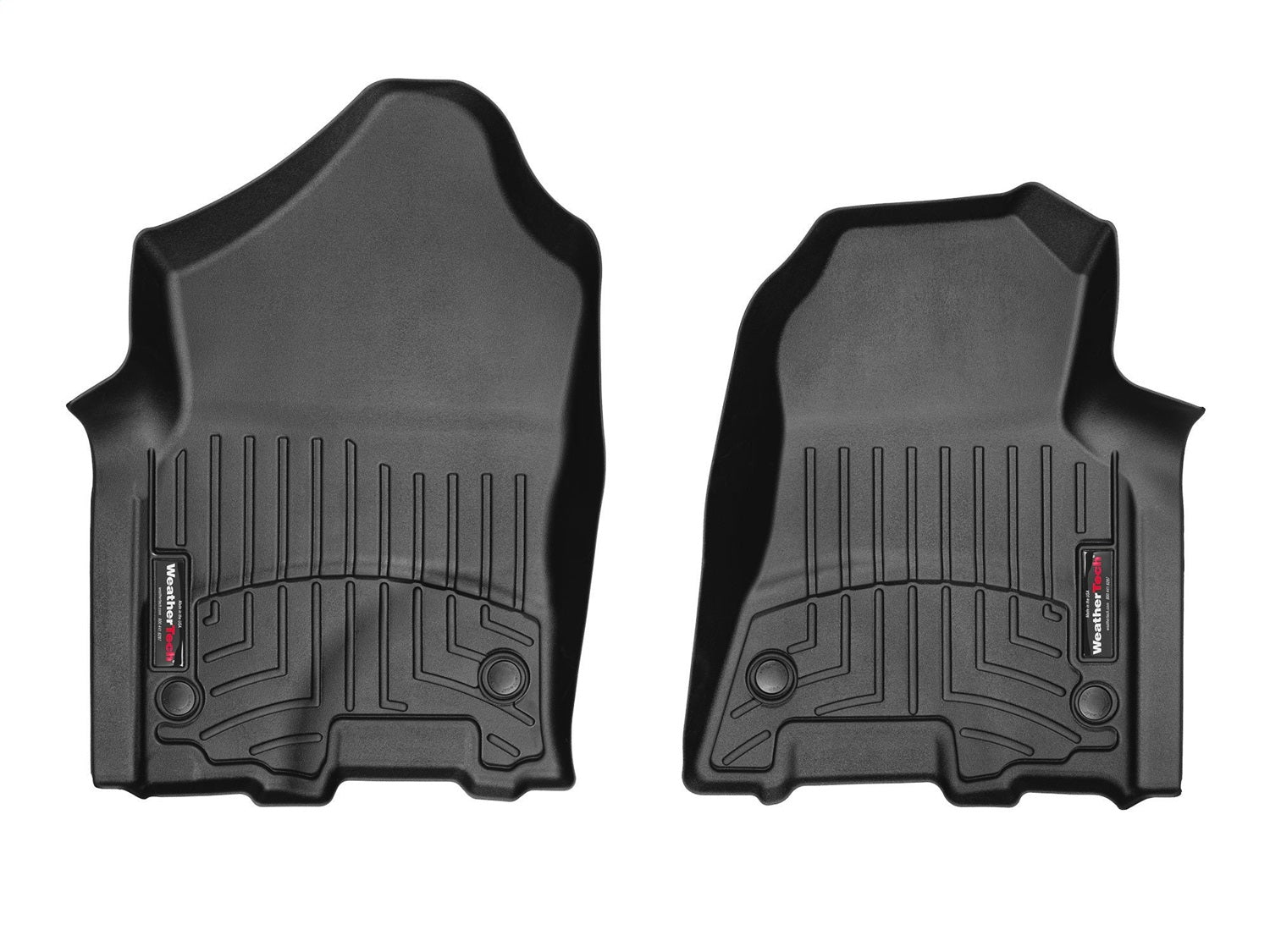 Weathertech - FloorLiner™ DigitalFit® Black Front & Rear Set 19-24 Ram 1500 - 441428-1-3