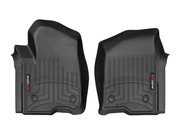 Weathertech - FloorLiner™ DigitalFit® Black Front & Rear Set - 4414361V-4414365V