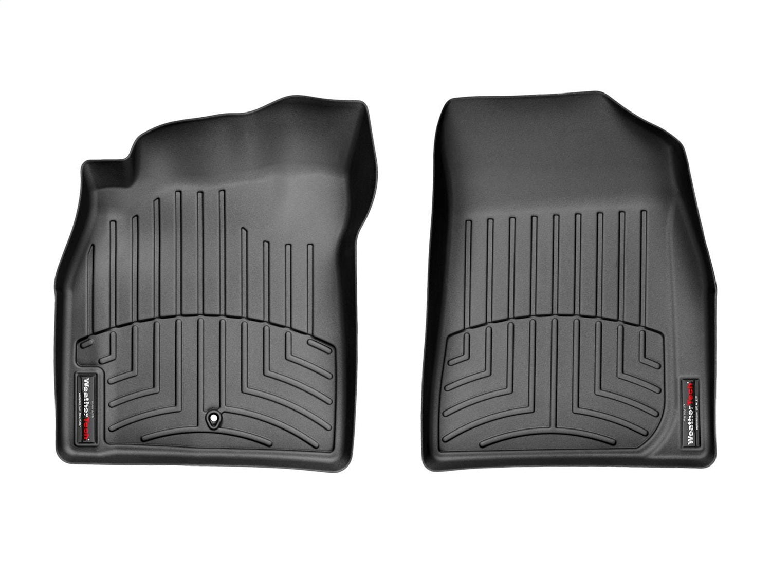 Weathertech - FloorLiner™ DigitalFit® Black Front & Rear Set 06-11 Chevrolet HHR - 44145-1-2