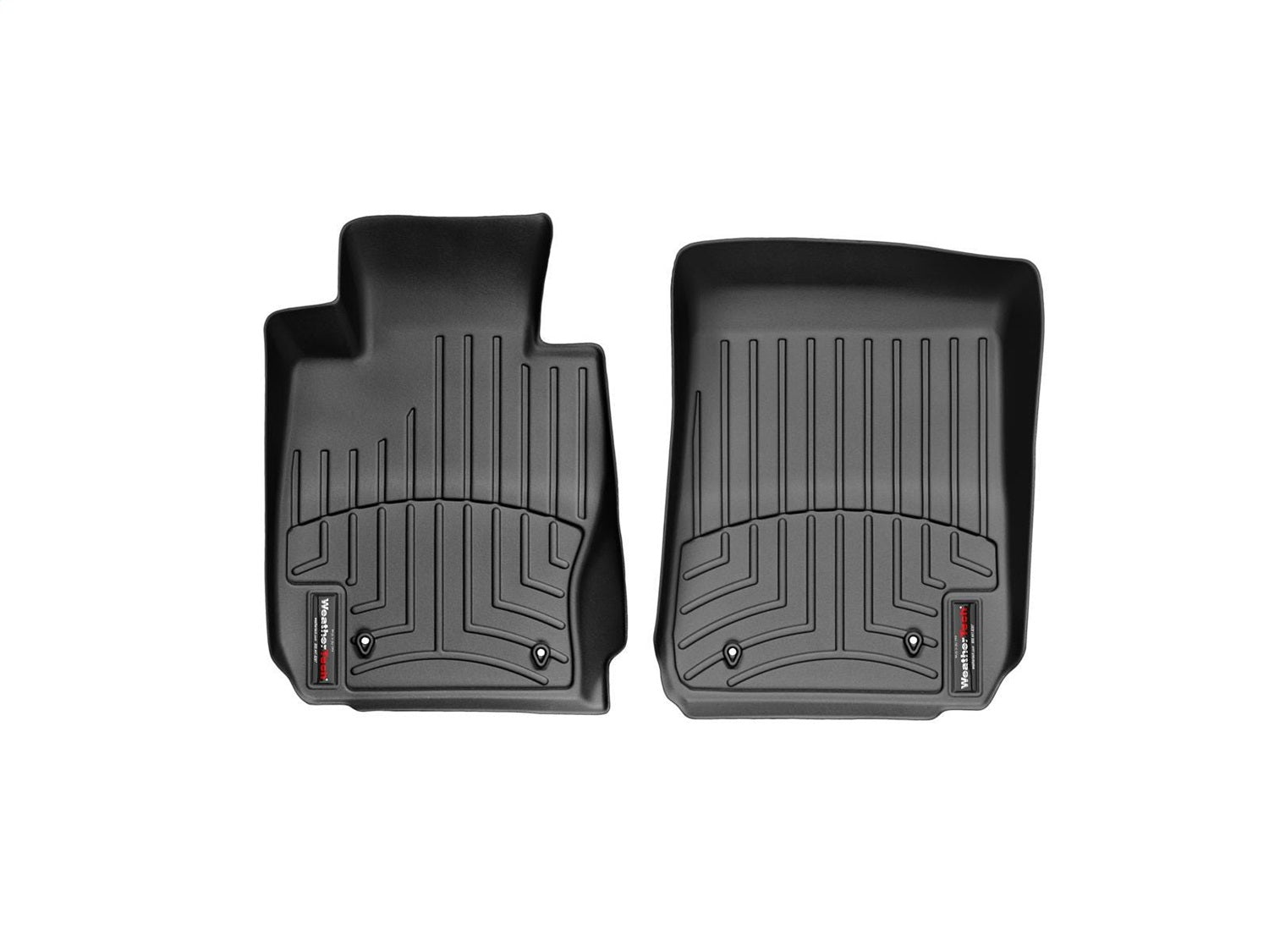 Weathertech - FloorLiner™ DigitalFit® Black Front & Rear Set 06-13 BMW 3-Series - 44146-1-3