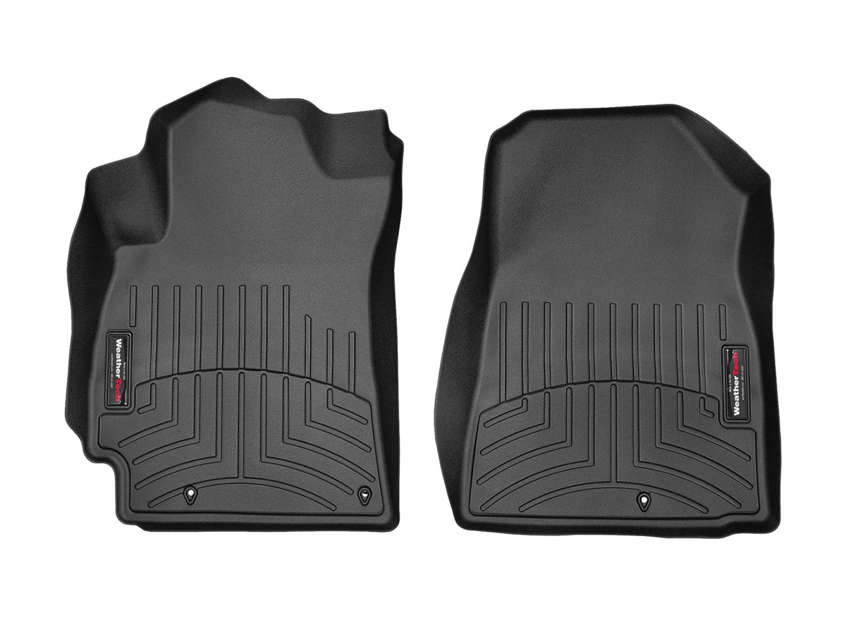 Weathertech - FloorLiner™ DigitalFit® Black Front & Rear Set 19-24 Kia Forte - 441486-1-2IM