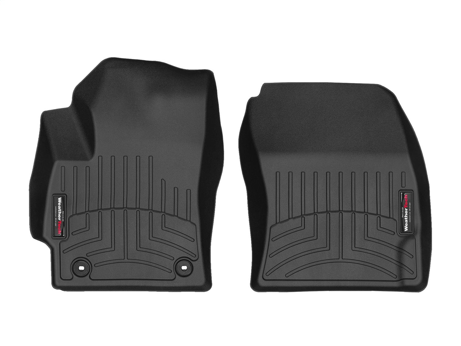 Weathertech - FloorLiner™ DigitalFit® Black Front & Rear Set 23-25 Toyota GR-Corolla - 4414951-4418062
