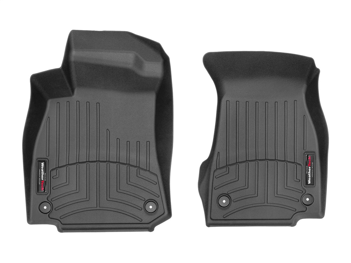 Weathertech - FloorLiner™ DigitalFit® Black Front & Rear Set - 441511-1-2