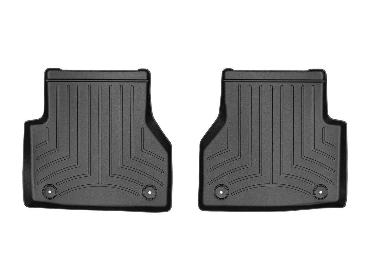 Weathertech - FloorLiner™ DigitalFit® Black Front & Rear Set - 441511-1-2