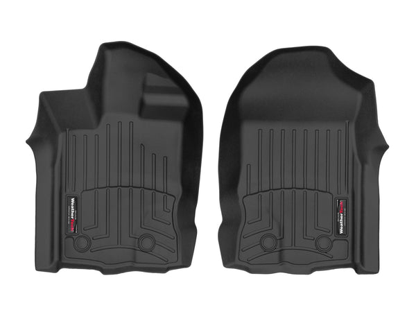 Weathertech - FloorLiner™ DigitalFit® Black Front & Rear Set 19-23 Ford Ranger - 441518-1-2