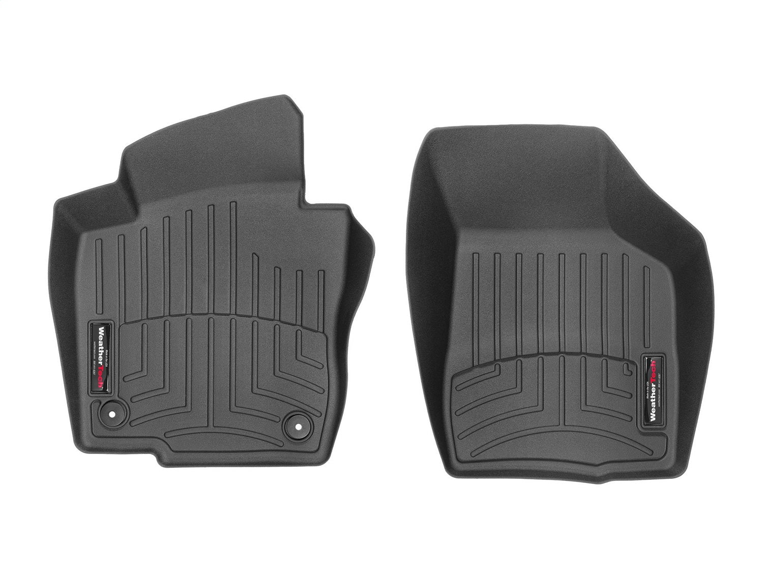 Weathertech - FloorLiner™ DigitalFit® Black Front & Rear Set 20-22 Volkswagen Passat - 4415281-443842