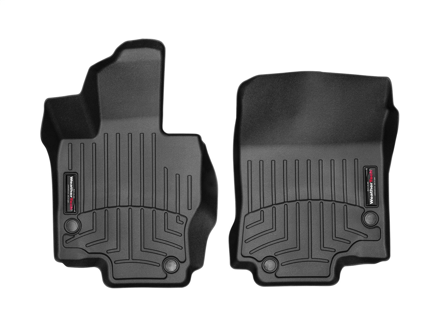 Weathertech - FloorLiner™ DigitalFit® Black Front & Rear Set 20-26 Mercedes Benz GLS / 21-26 Mercedes Benz GLS63-AMG - 4