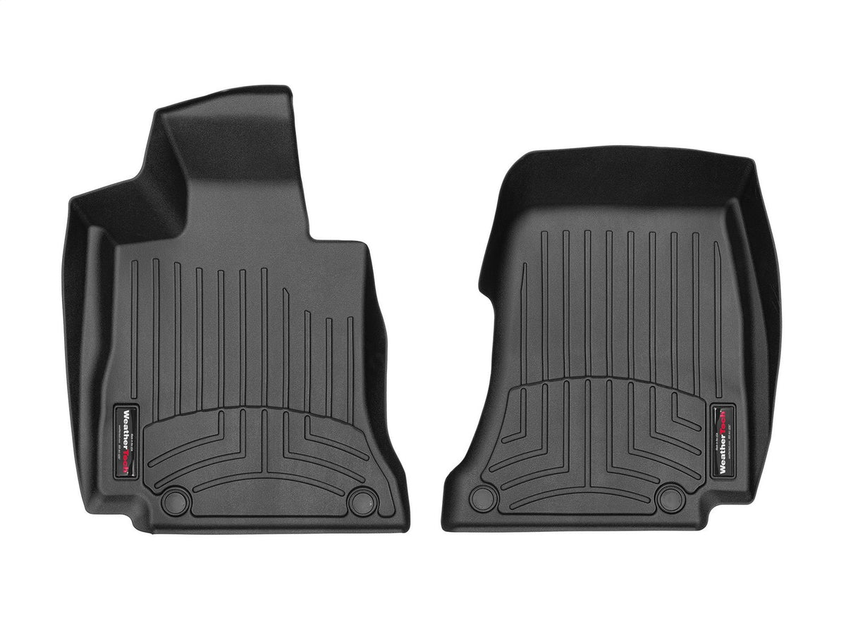 Weathertech - FloorLiner™ DigitalFit® Black Front & Rear Set 19-26 Mercedes Benz AMG-GT - 441535-1-2
