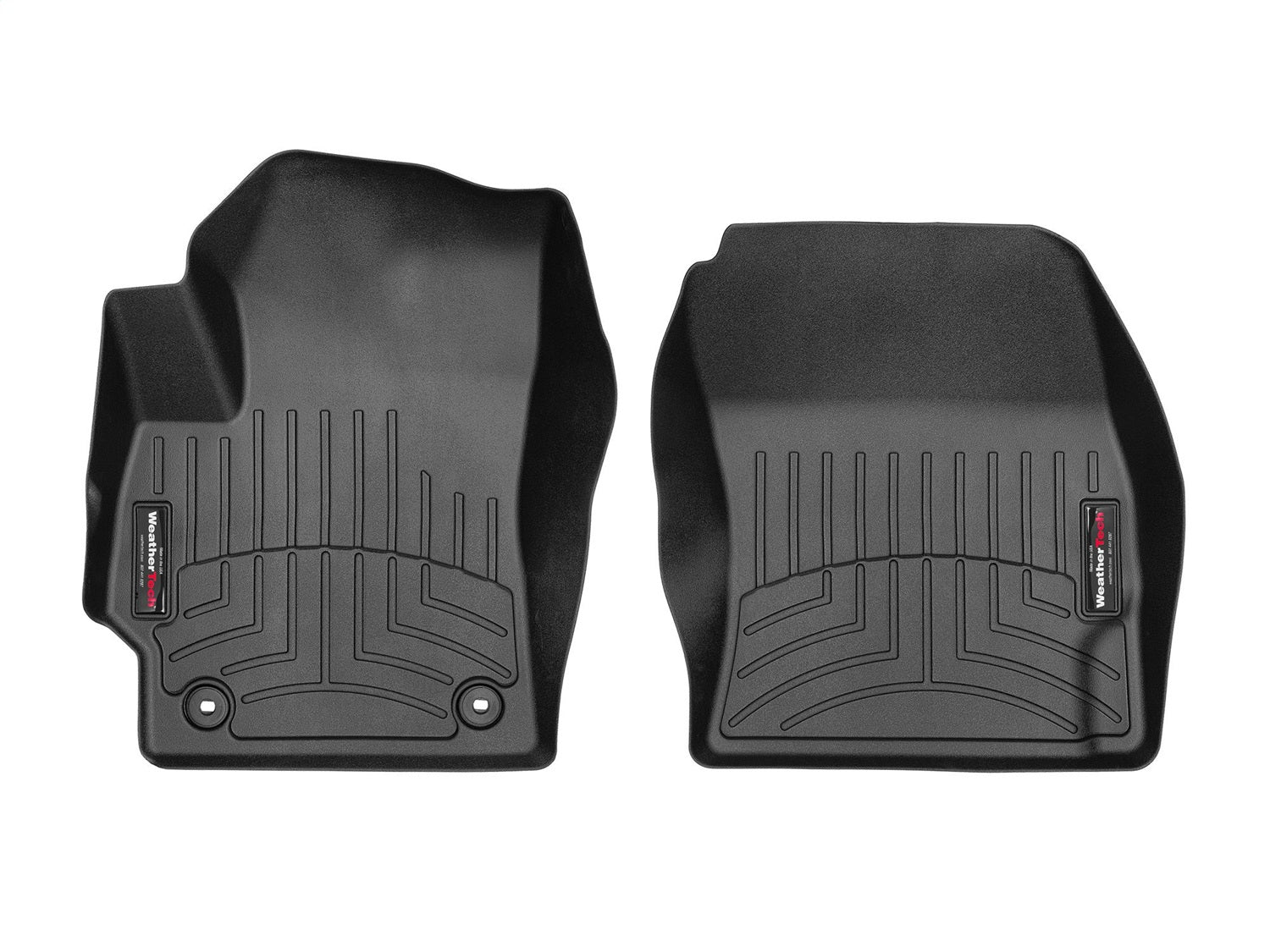 Weathertech - FloorLiner™ DigitalFit® Black Front & Rear Set 20-26 Toyota Corolla - 441539-1-3