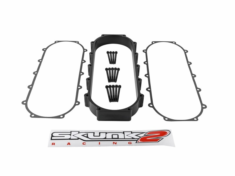 Skunk2 Ultra Series Honda/Acura (RACE) Intake Manifold 2 Liter Spacer (Inc Gasket &amp; Hardware) Black - 907-05-9052