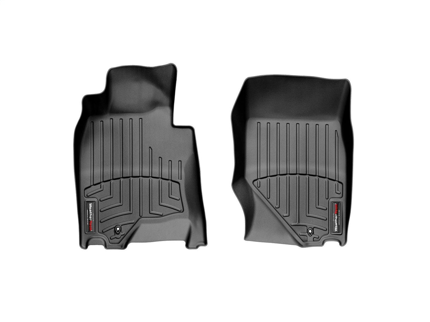 Weathertech - FloorLiner™ DigitalFit® Black Front & Rear Set 07-10 INFINITI G - 44156-1-2