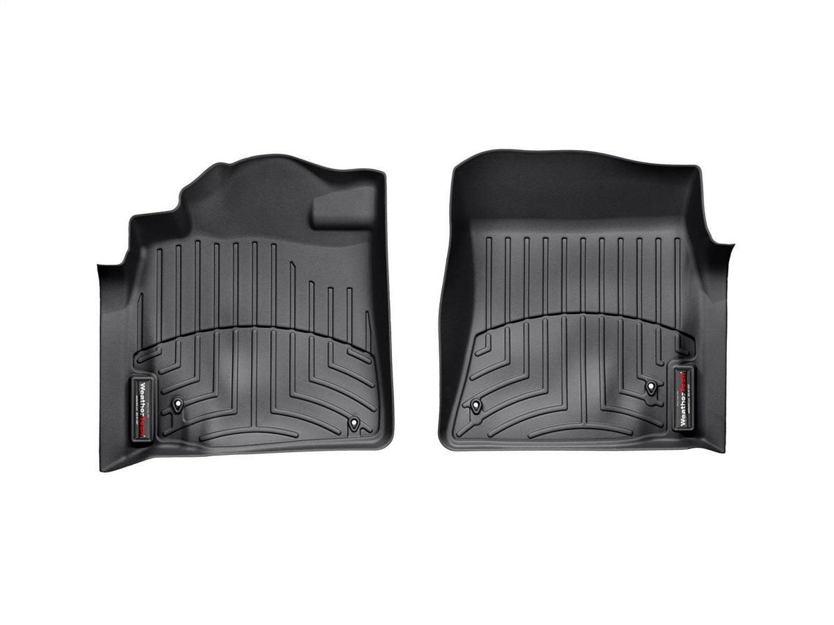 Weathertech - FloorLiner™ DigitalFit® Black Front & Rear Set 08-11 Lexus LX / 08-11 Toyota Land-Cruiser - 44157-1-2