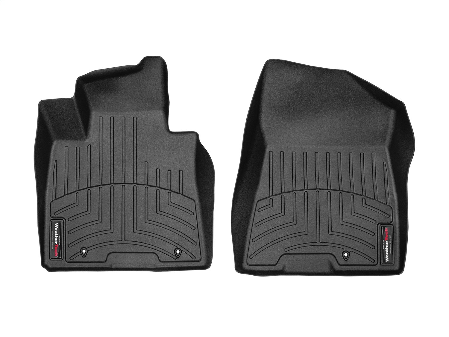 Weathertech - FloorLiner™ DigitalFit® Black Front & Rear Set 19-21 Hyundai Tucson / 17-22 Kia Sportage - 4415721-448162