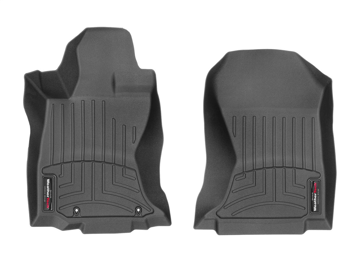 Weathertech - FloorLiner™ DigitalFit® Black Front & Rear Set 20-25 Subaru Legacy / 20-25 Subaru Outback - 441583-1-2