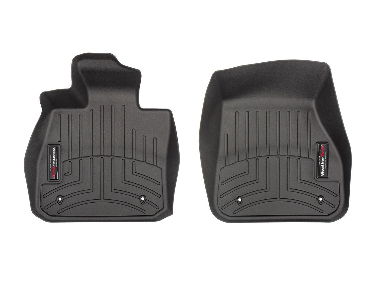 Weathertech - FloorLiner™ DigitalFit® Black Front & Rear Set 20-25 BMW 2-Series / 06-10 Hyundai Sonata - 441601-1-2